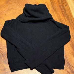 Theory Charcoal Knit Sweater